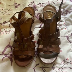 franco sarto wedge heels